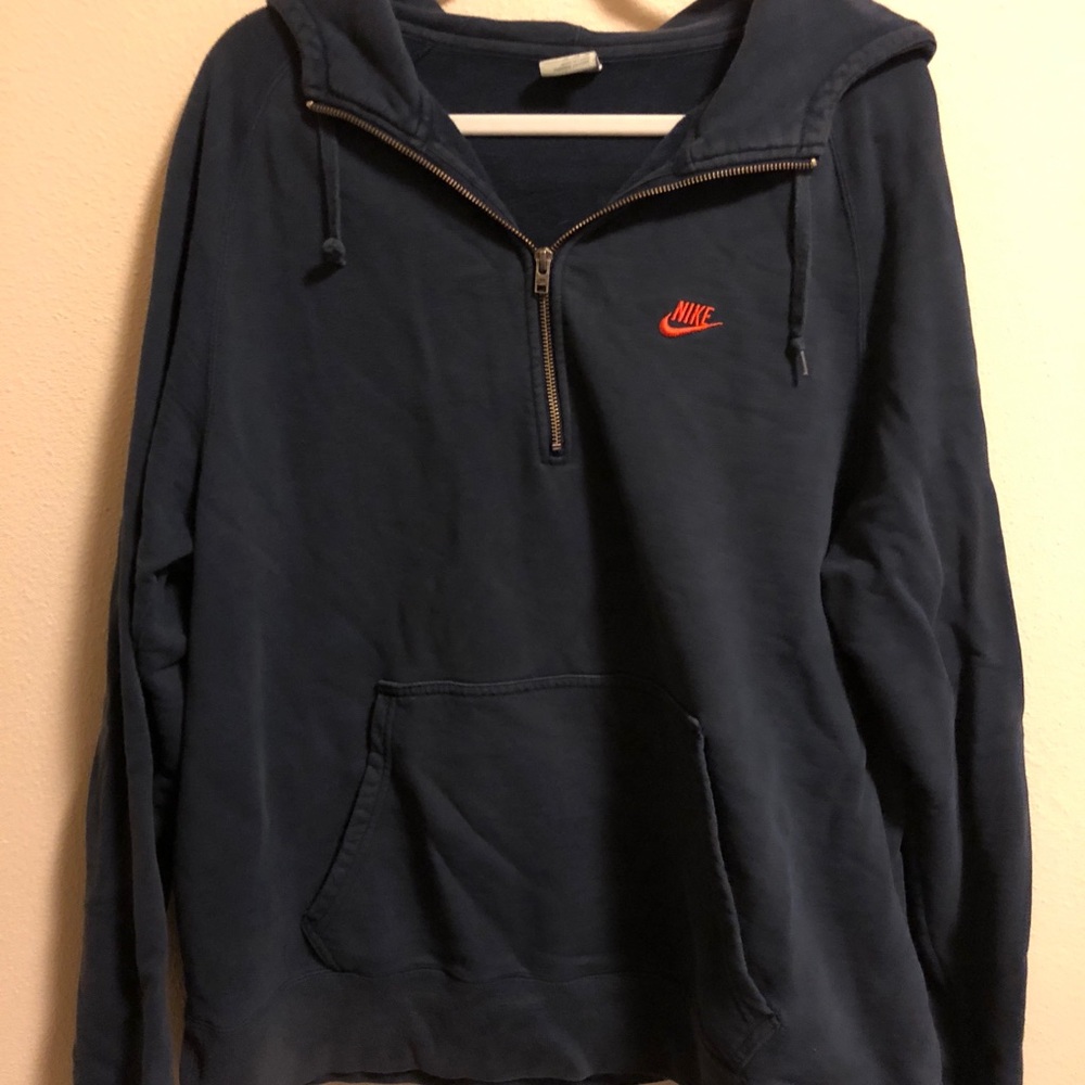 Navy Nike Quarterzip